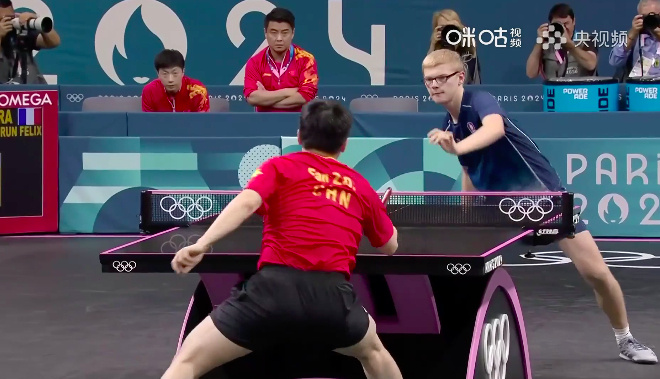 日本队碾压法国队，樊振东带队取胜