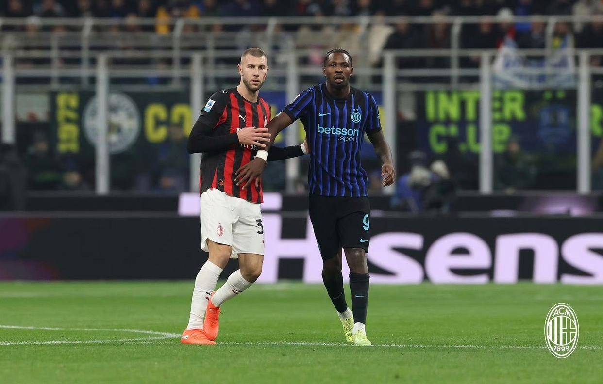 AC米兰绝杀国际米兰，恩昆库关键制胜