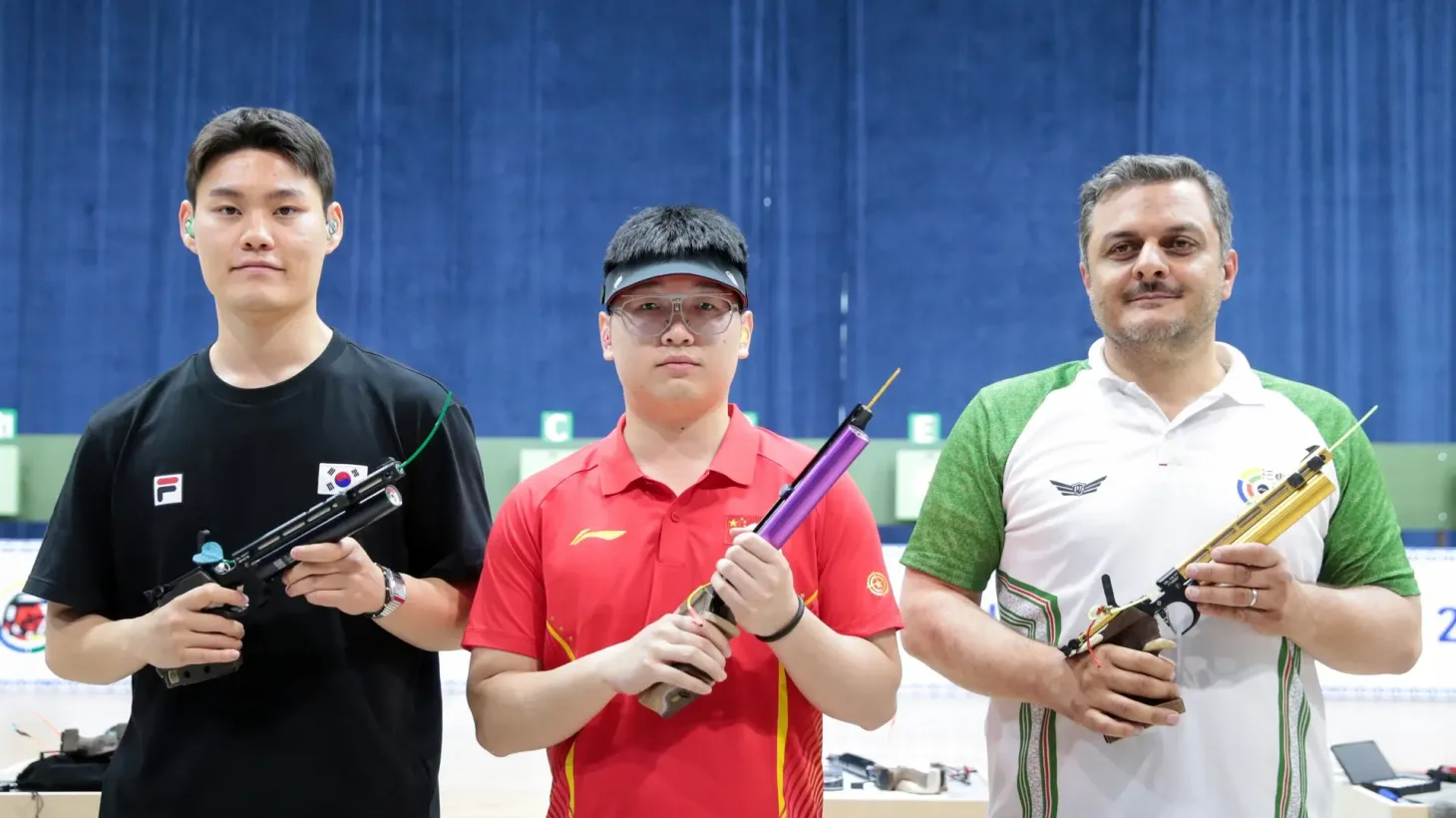 沙特射击选手勇夺季军，展现实力